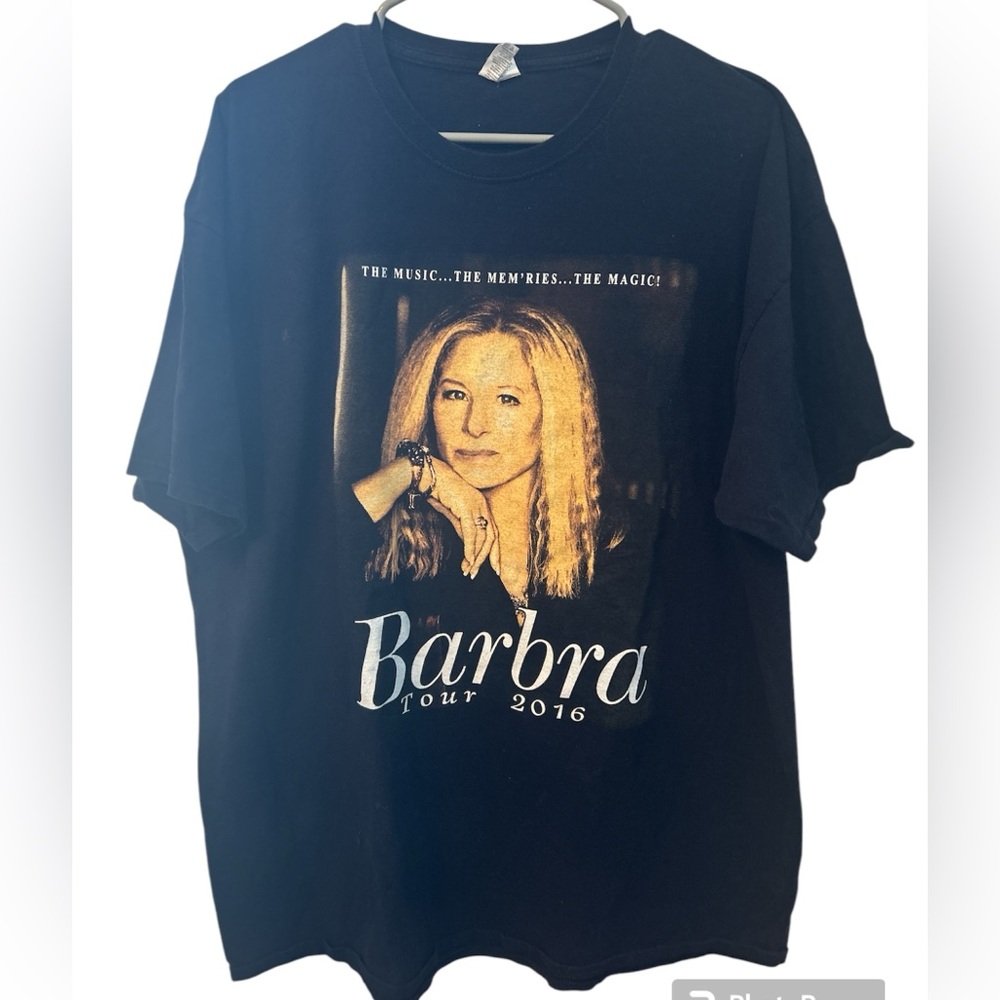 Barbara Streisand Tour 2016 Graphic T-Shirt Size 2XL
